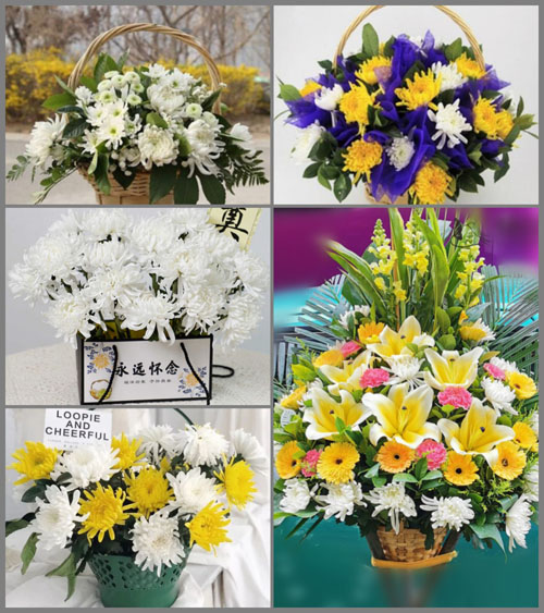 广东江门市台山市端芬镇西廓村白事提篮配送